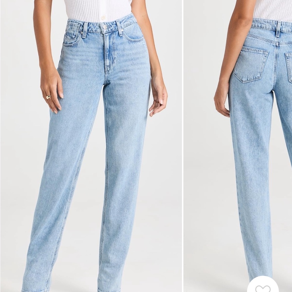 PAIGE Relaxed Noella Straight Leg Jeans